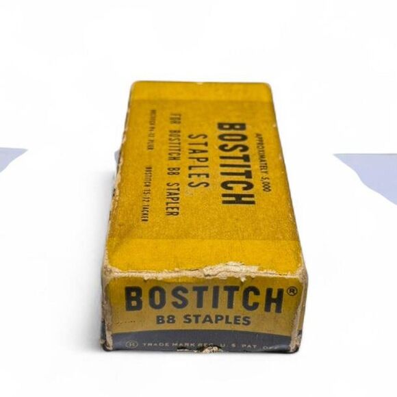 VTG Bostitch B8 Staples Opened Box Office Supply Collectible - Picture 3 of 6